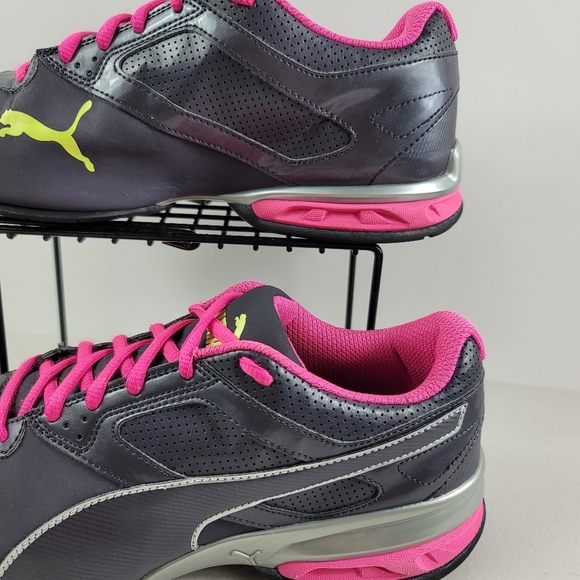 Puma Women'sGray PINK black Sneakers Running - Picture 10 of 11